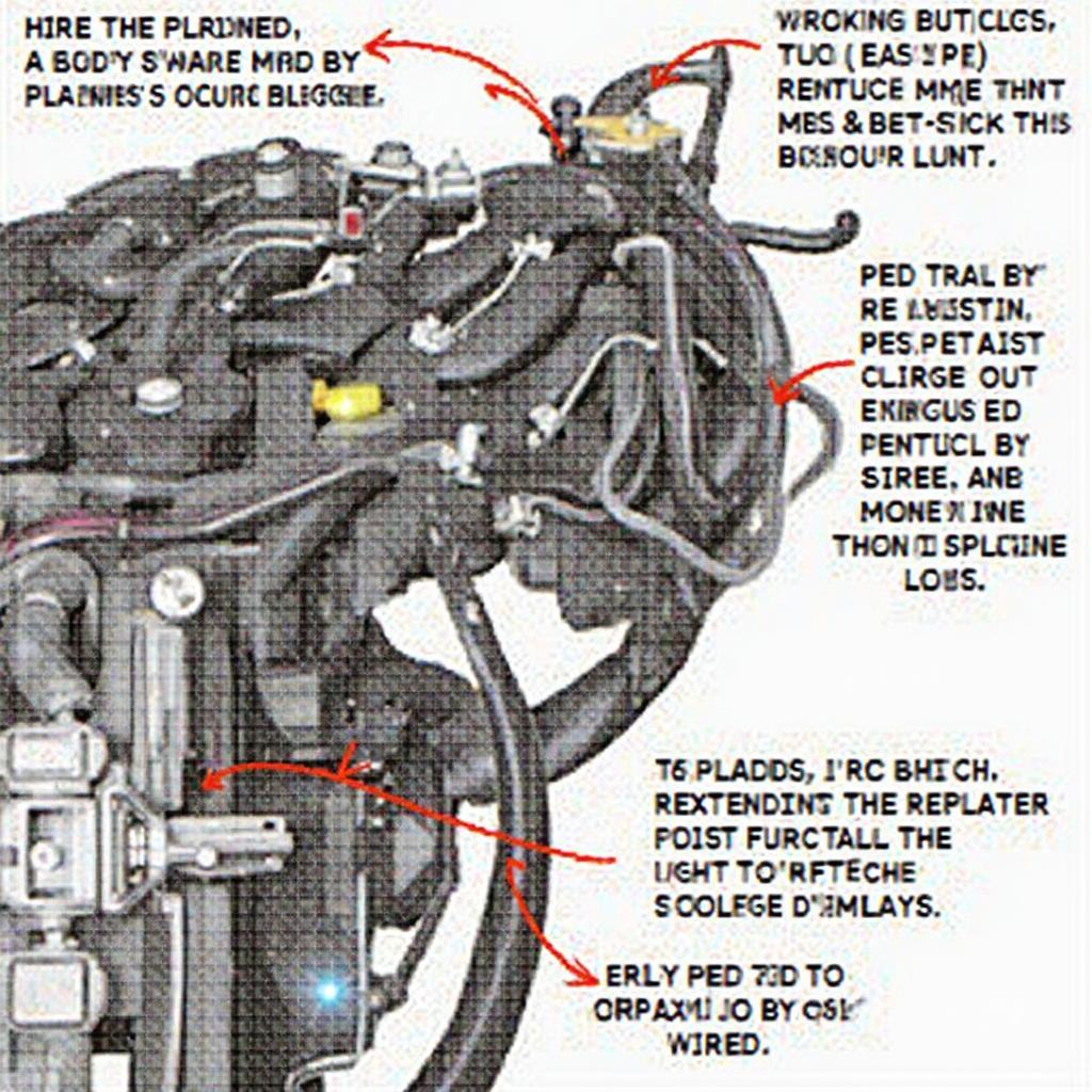 Modifying the wiring harness during a 3SI OBD1 to OBD2 conversion.