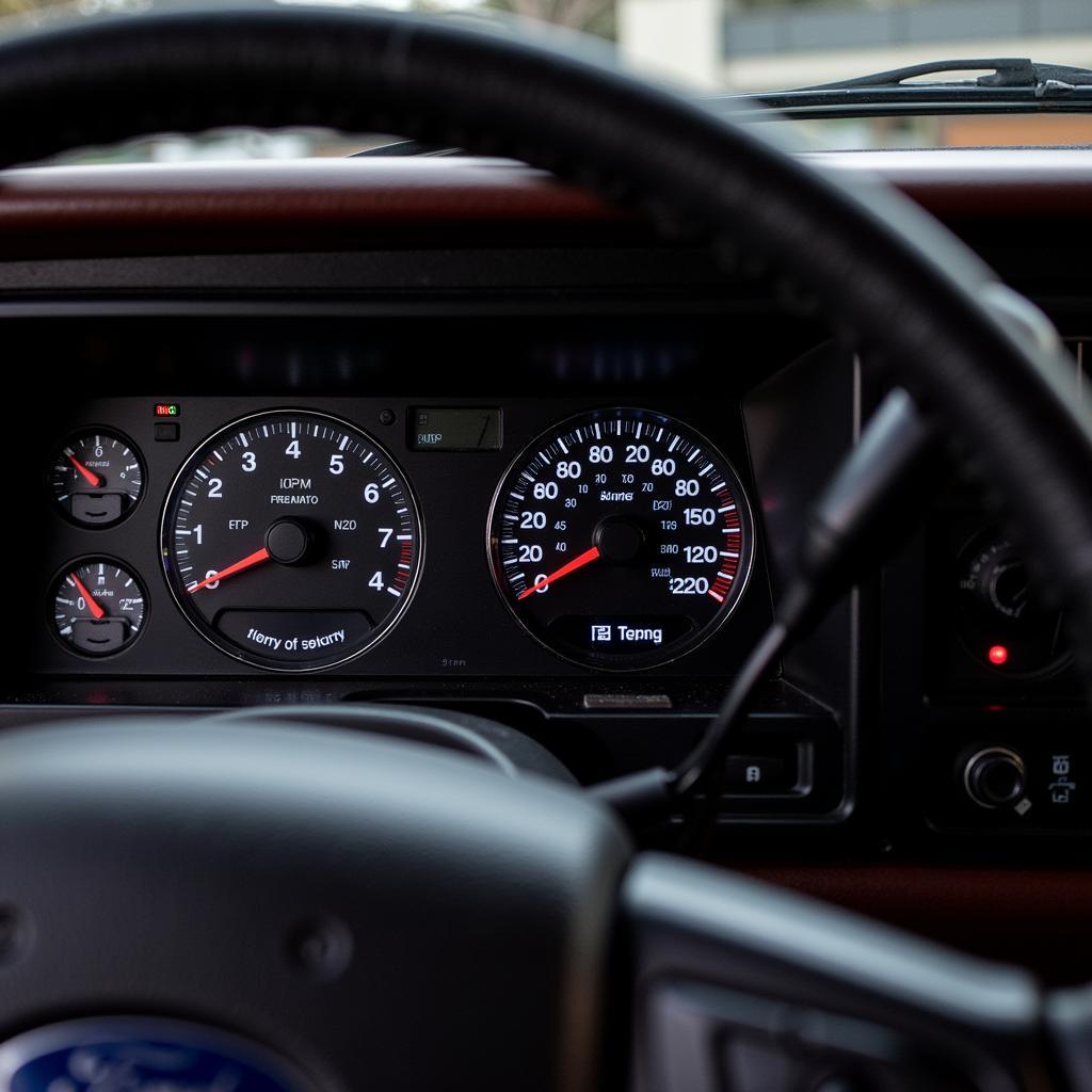 7.3 OBD2 Gauges Connected to a Truck