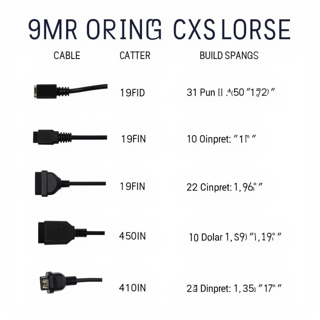 Different Types of 9-Pin OBD2 Adapters