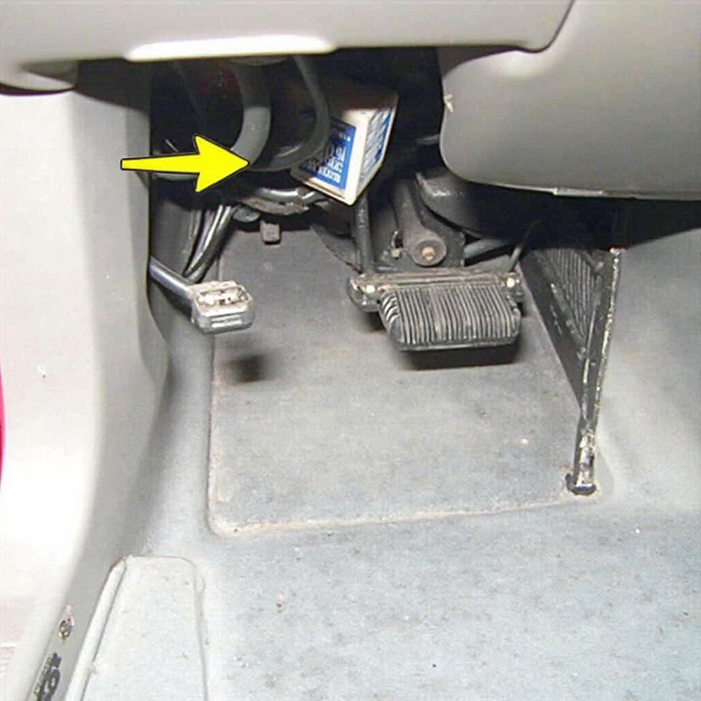 96 Jeep Cherokee OBD2 Port Location