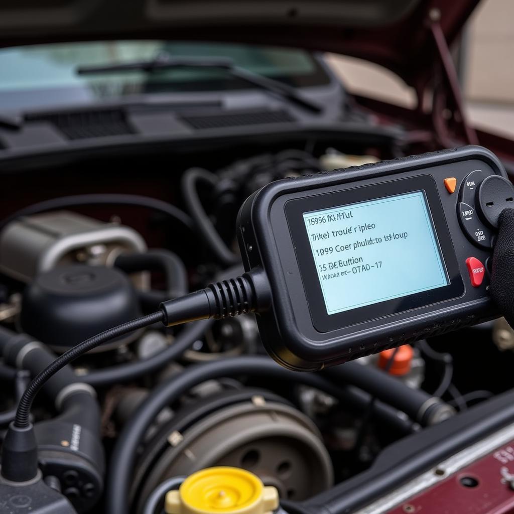 Using an OBD2 Scanner on a 1998 Chevrolet K1500 Engine