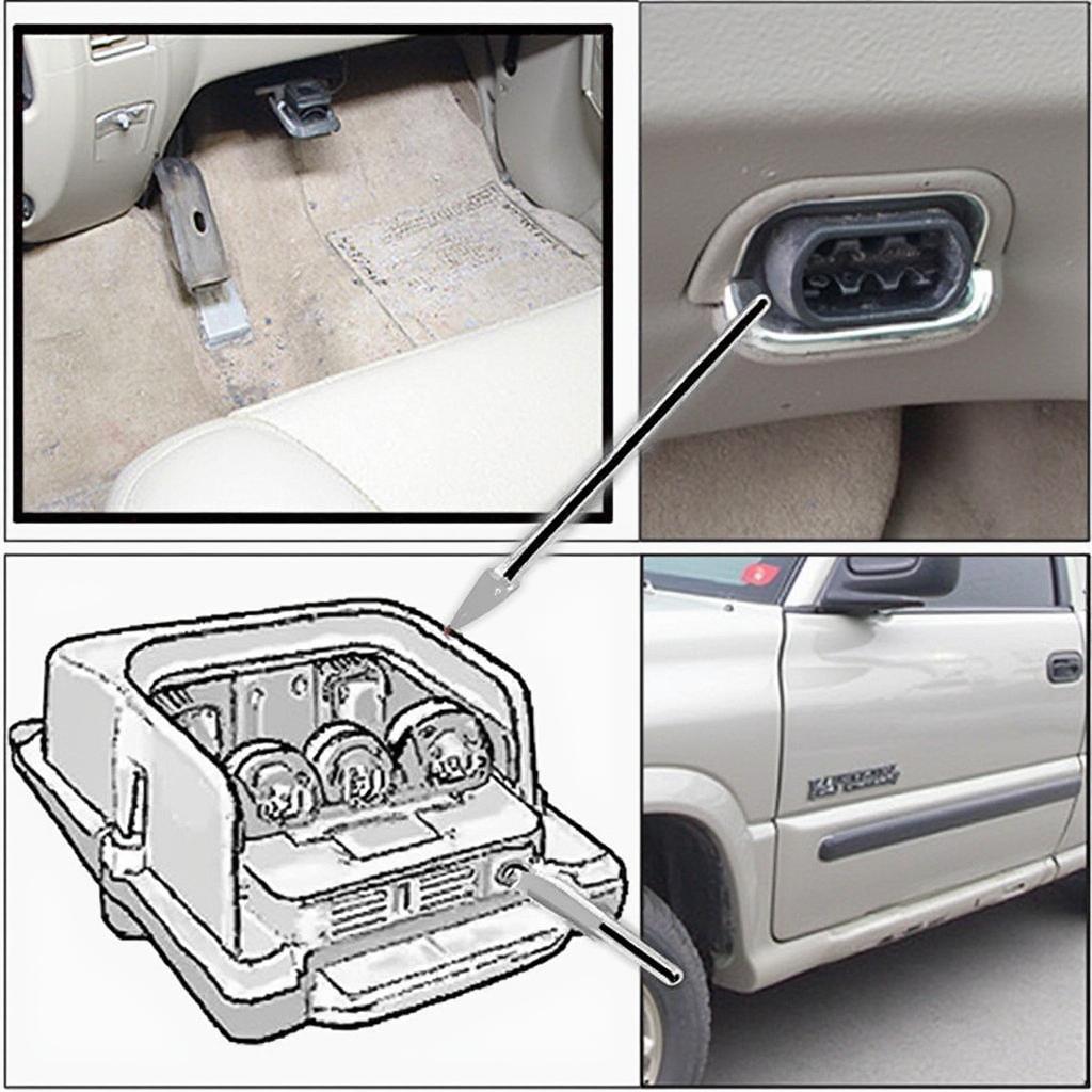 99 Dodge Ram 1500 OBD2 Port Location