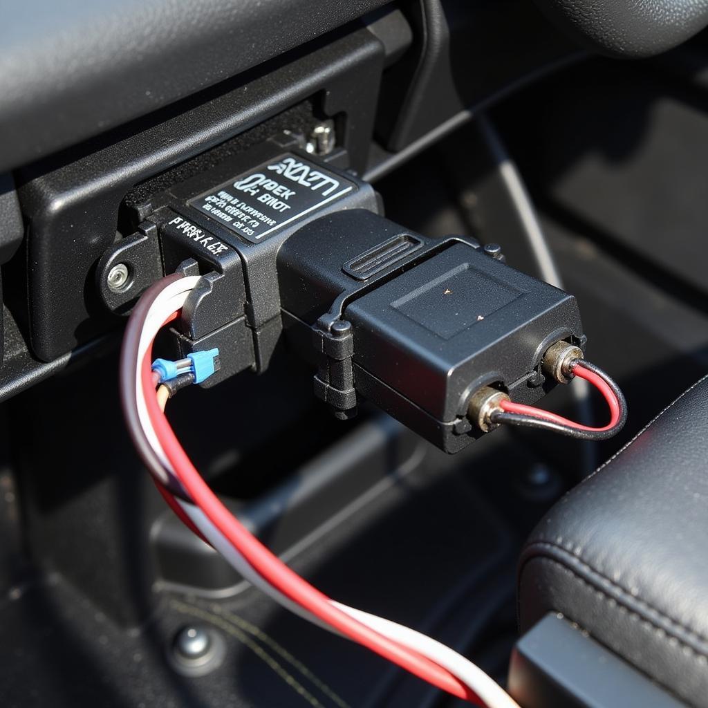 ABS Control Module and OBD2 Connection