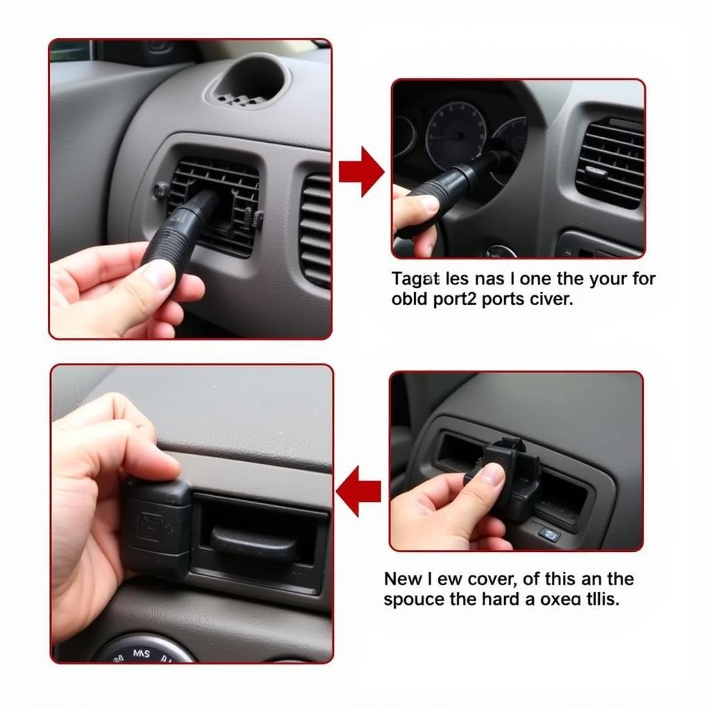 Acura TL OBD2 Port Cover Replacement