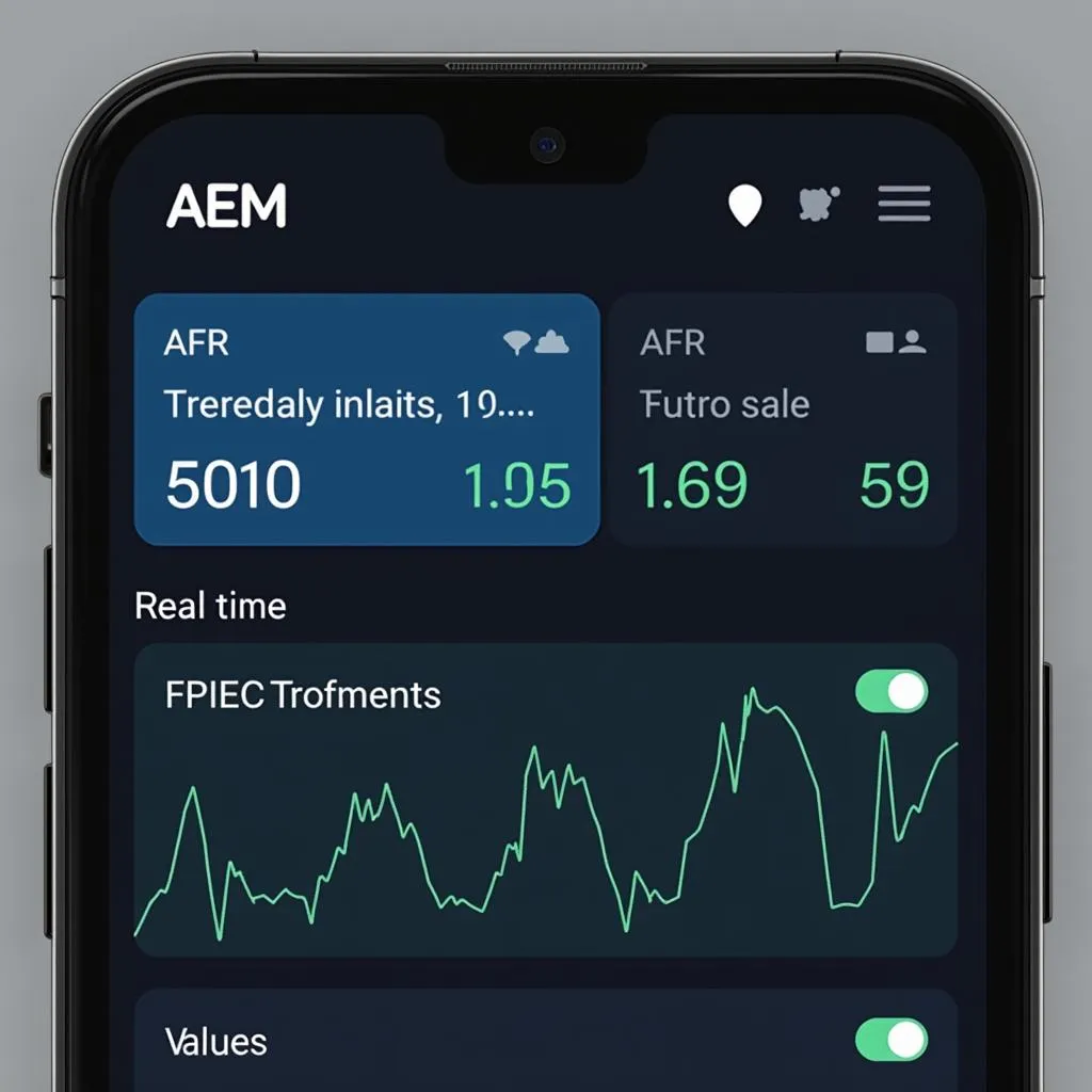 AEM Uego Wideband OBD2 Sensor display showing Air-Fuel Ratio readings