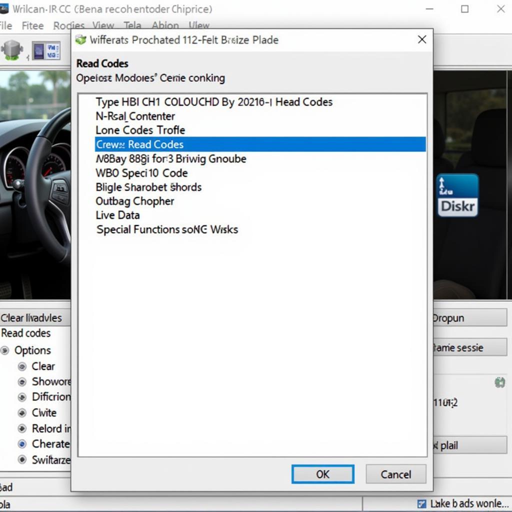 Airbag Module Reset Software Screenshot