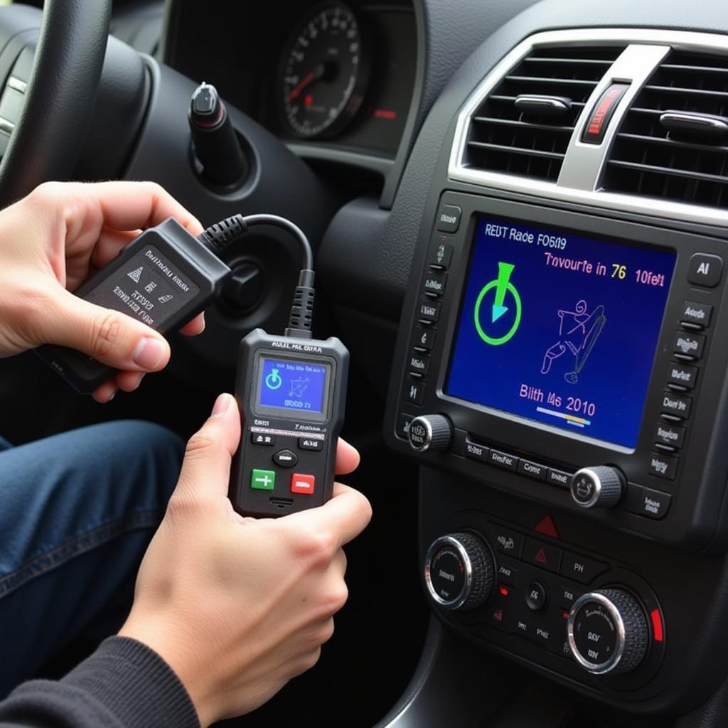 Using the AL519 OBD2 Scanner