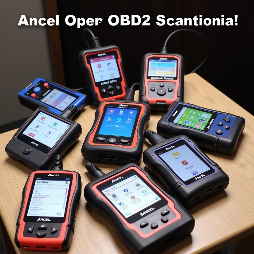 Ancel OBD2 Scanner Models