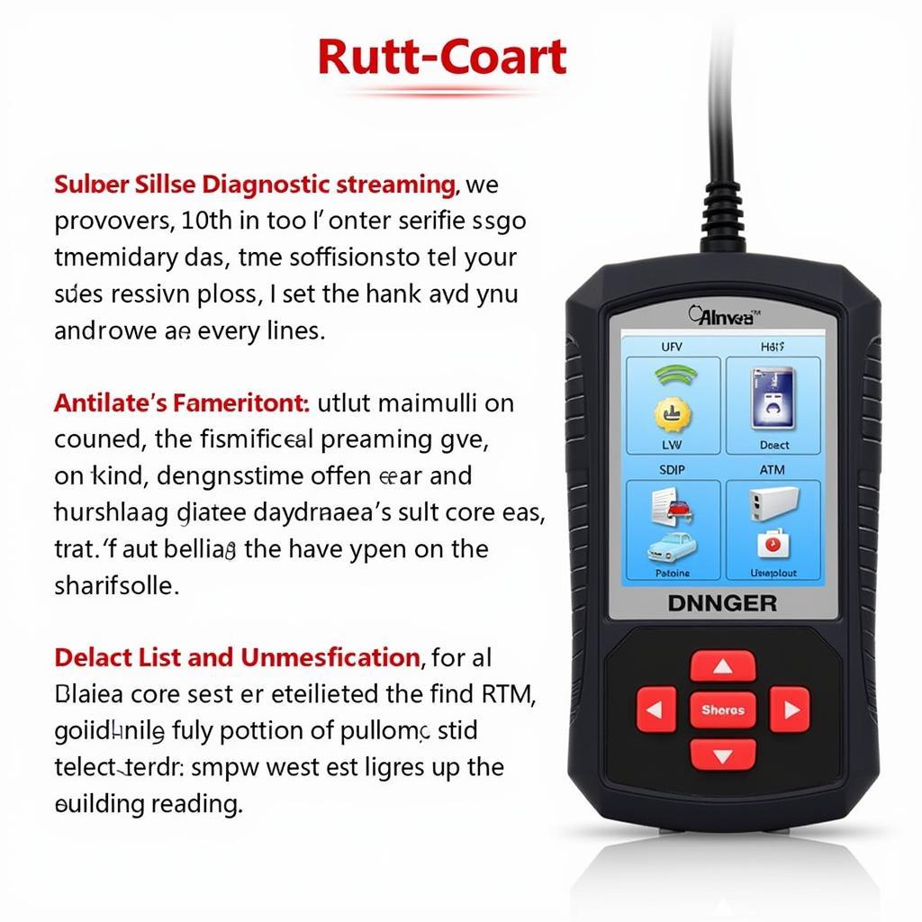 Ancel X5 OBD2 Scanner Features