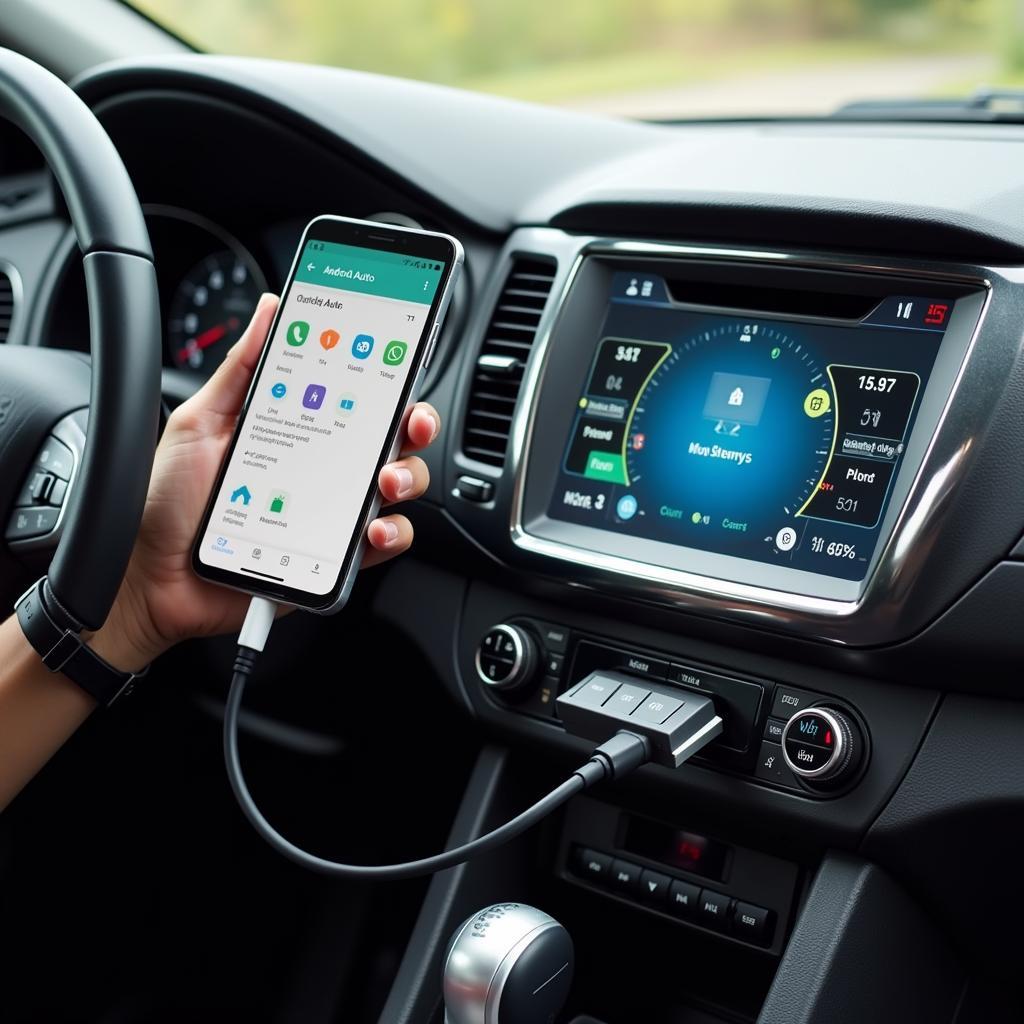 Connecting Android Auto with OBD2 Scanner