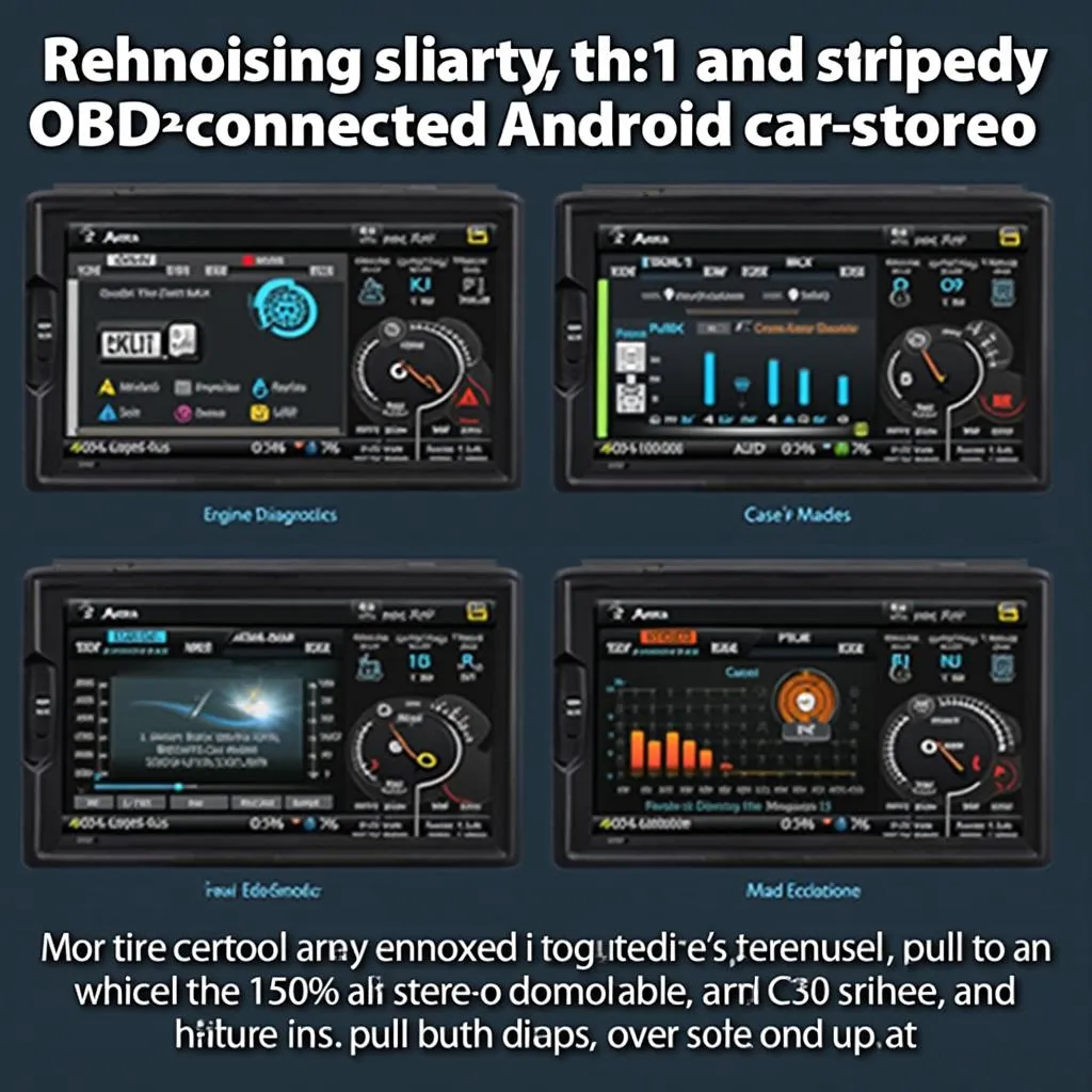 Android car stereo OBD2 features