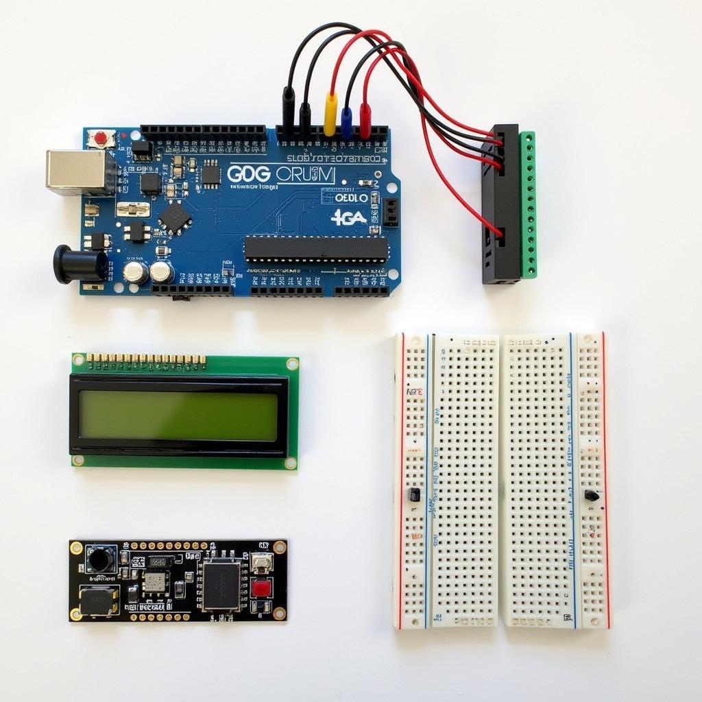 Arduino OBD2 Monitor Components