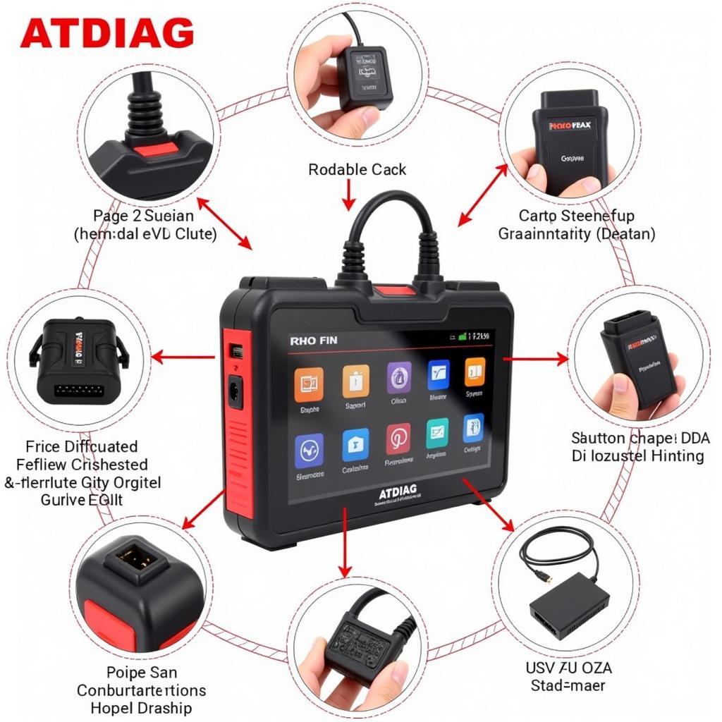 ATDIAG OBD2 Scanner Features