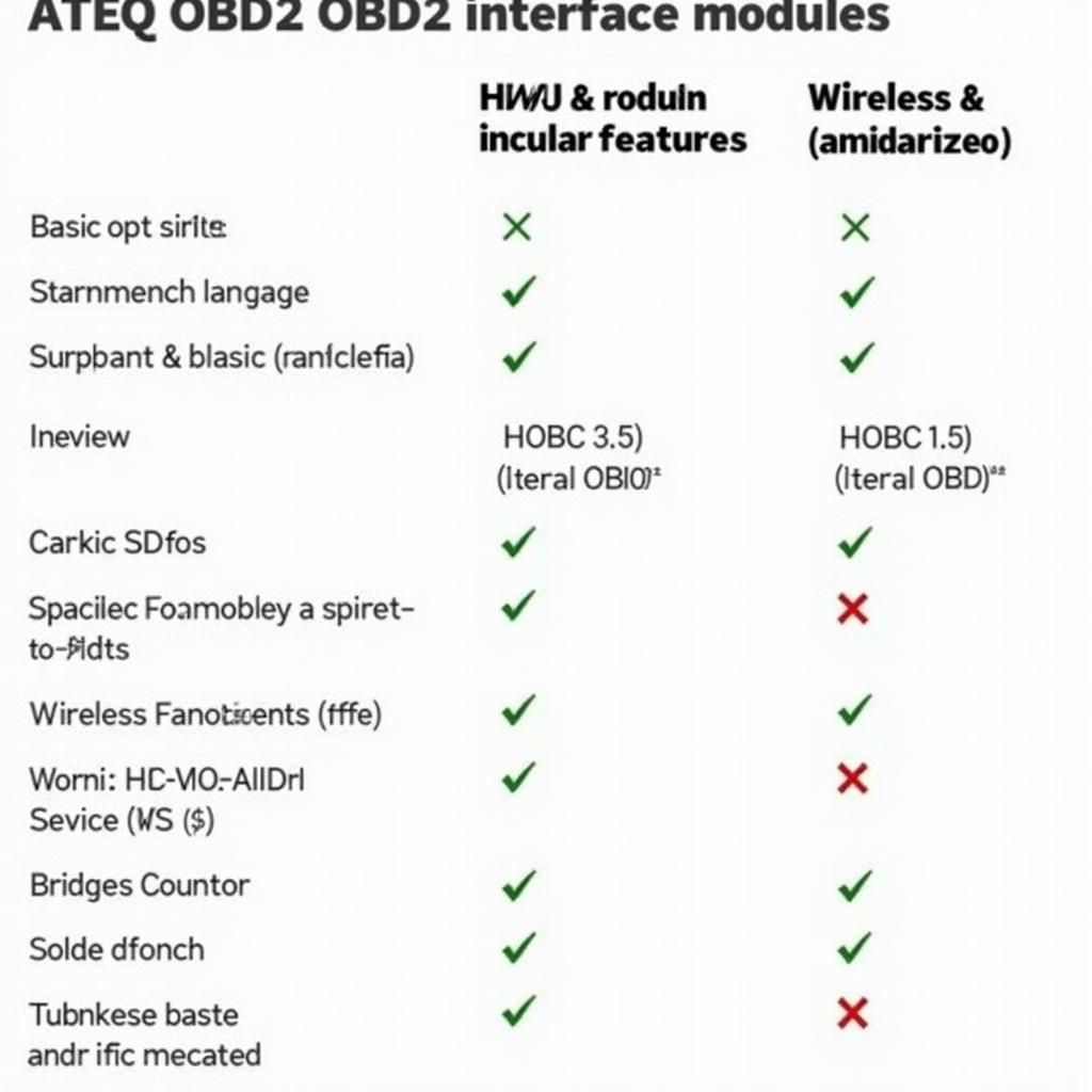 ATEQ Interface Modules Comparison