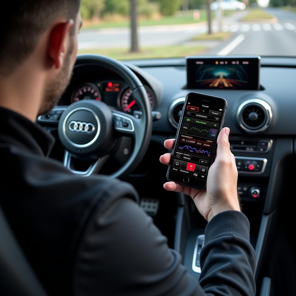 Using Audi A3 OBD2 Software