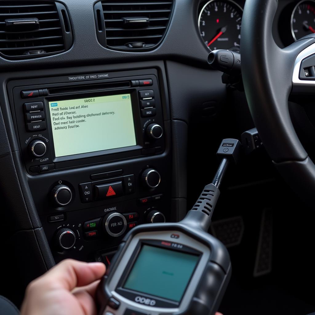 Using an OBD2 Scanner on an Audi A4 B6