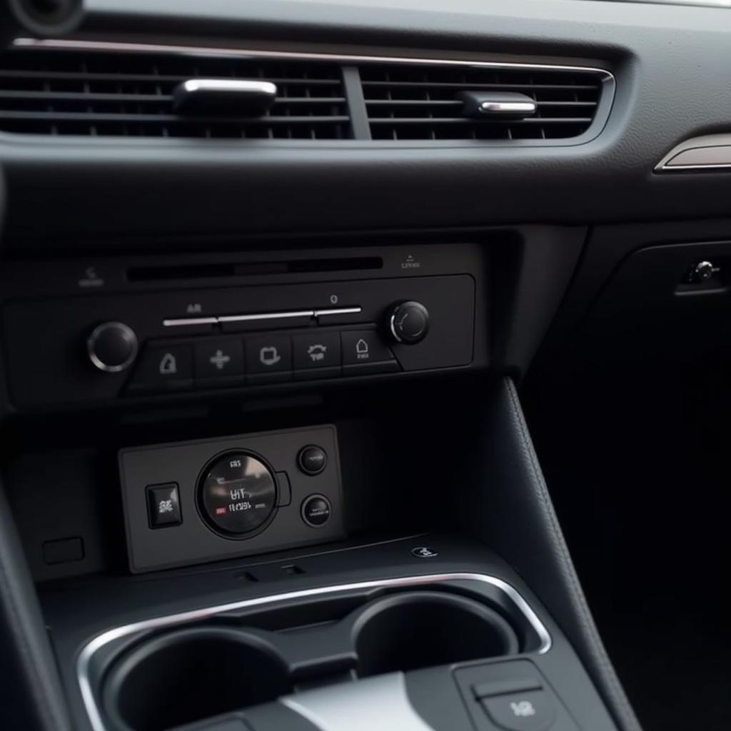 Audi AMI Socket in a Car's Interior