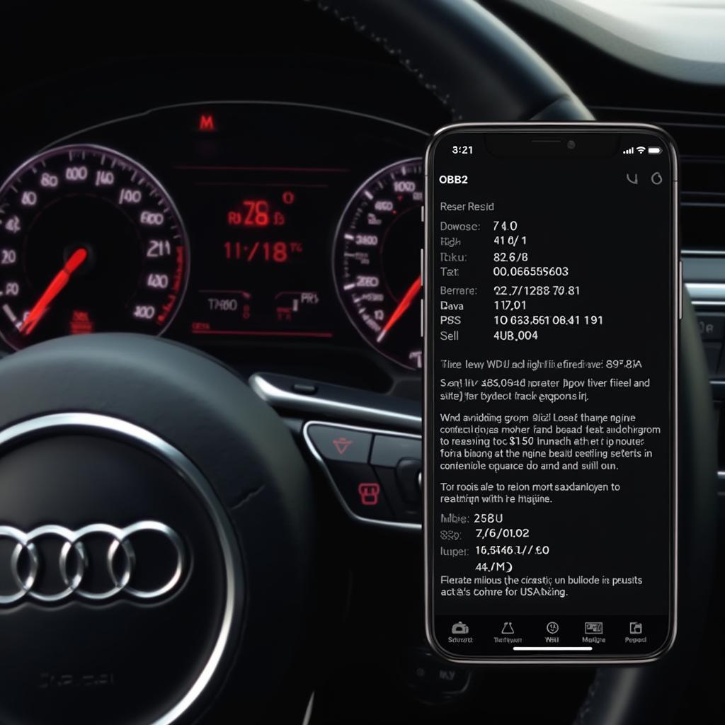 Audi OBD2 Bluetooth Adapter Diagnostics