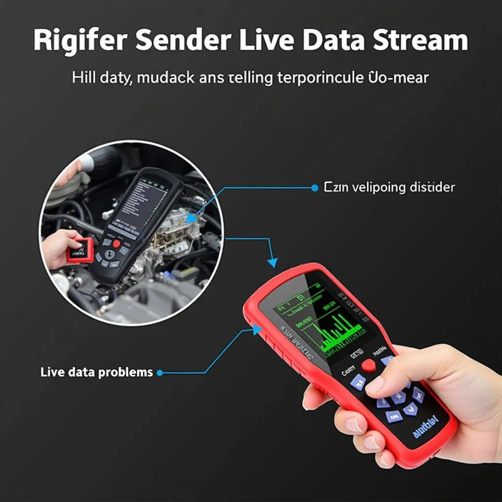 Autel AL319 OBD2 Scanner in Use