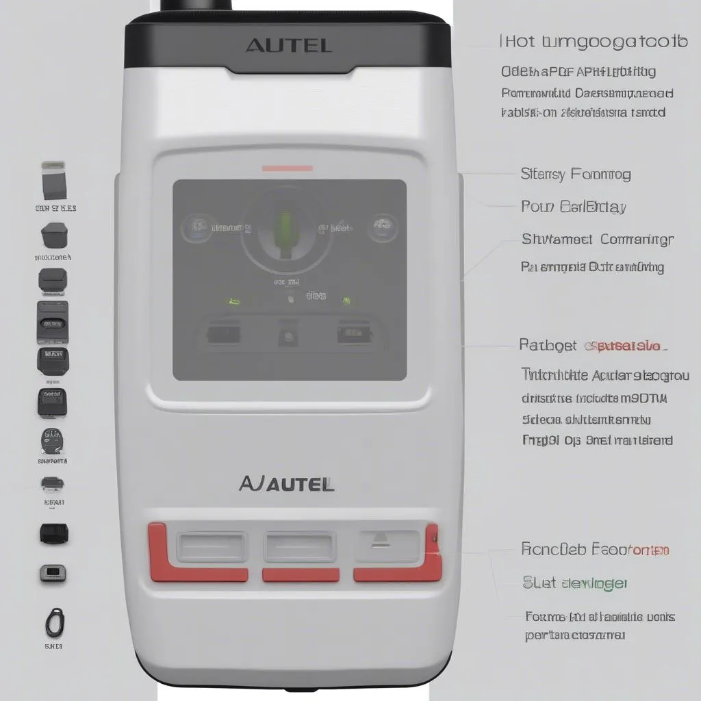 Autel AP200 OBD2 Scanner Design