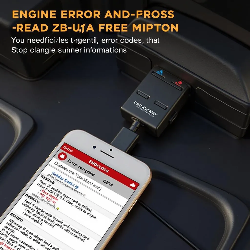 Autel Bluetooth OBD2 Scanner Diagnosing Engine Issues