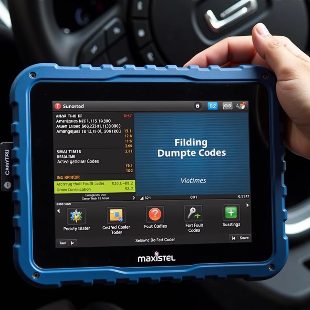 Autel MaxiSys Pro MS908P Diagnostic Capabilities