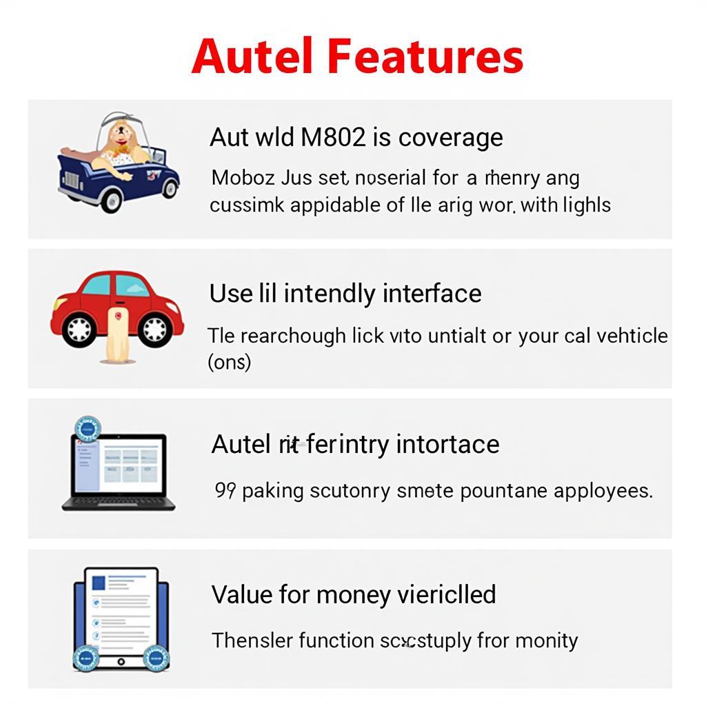 Autel MaxiDiag MD802 Key Features