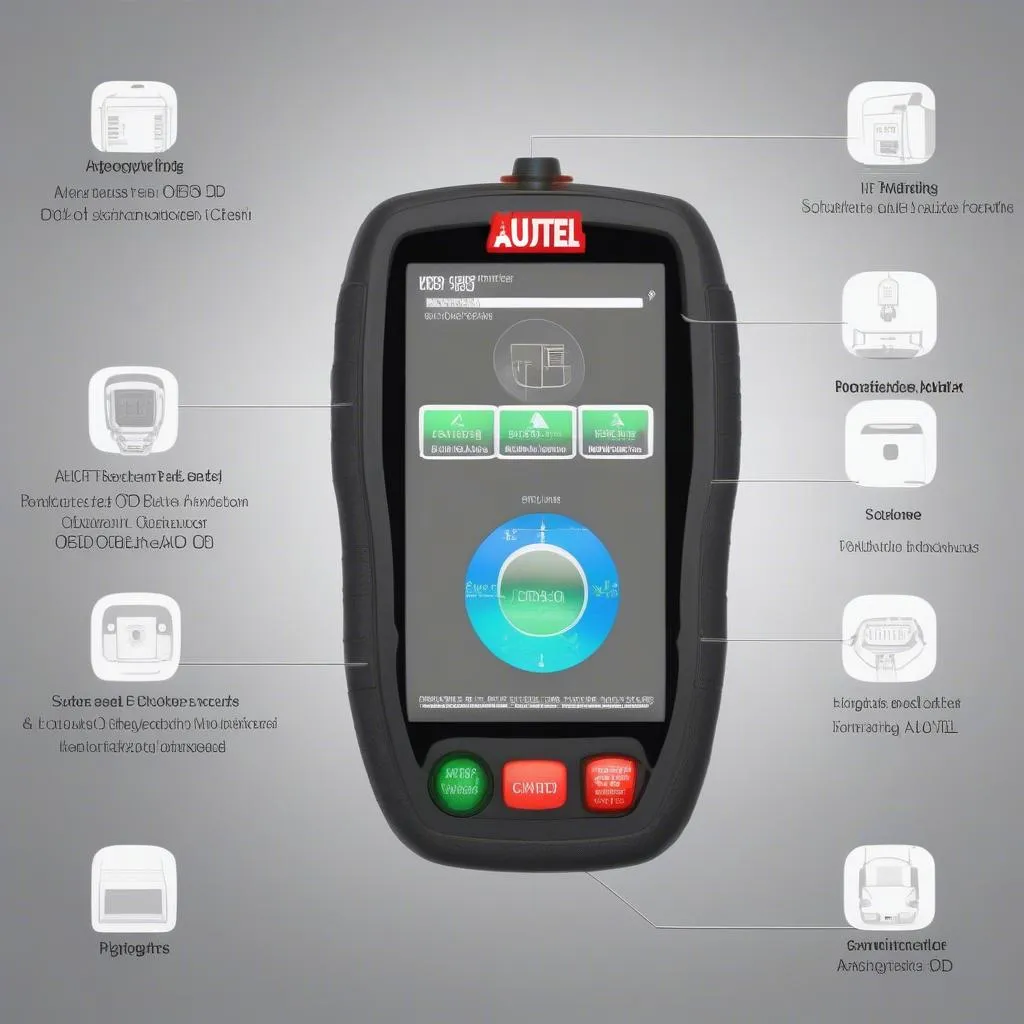 Autel OBD2 Scanner Parts