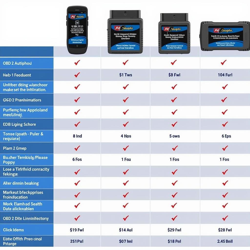 Autophix OBD2 Scanner Models