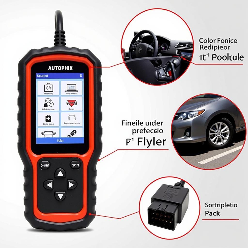 Autophix OBD2 Scanner Features