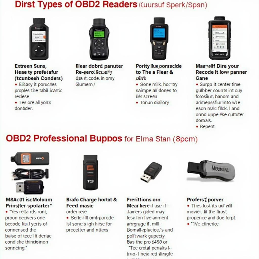 Different Types of AutoZone OBD2 Readers