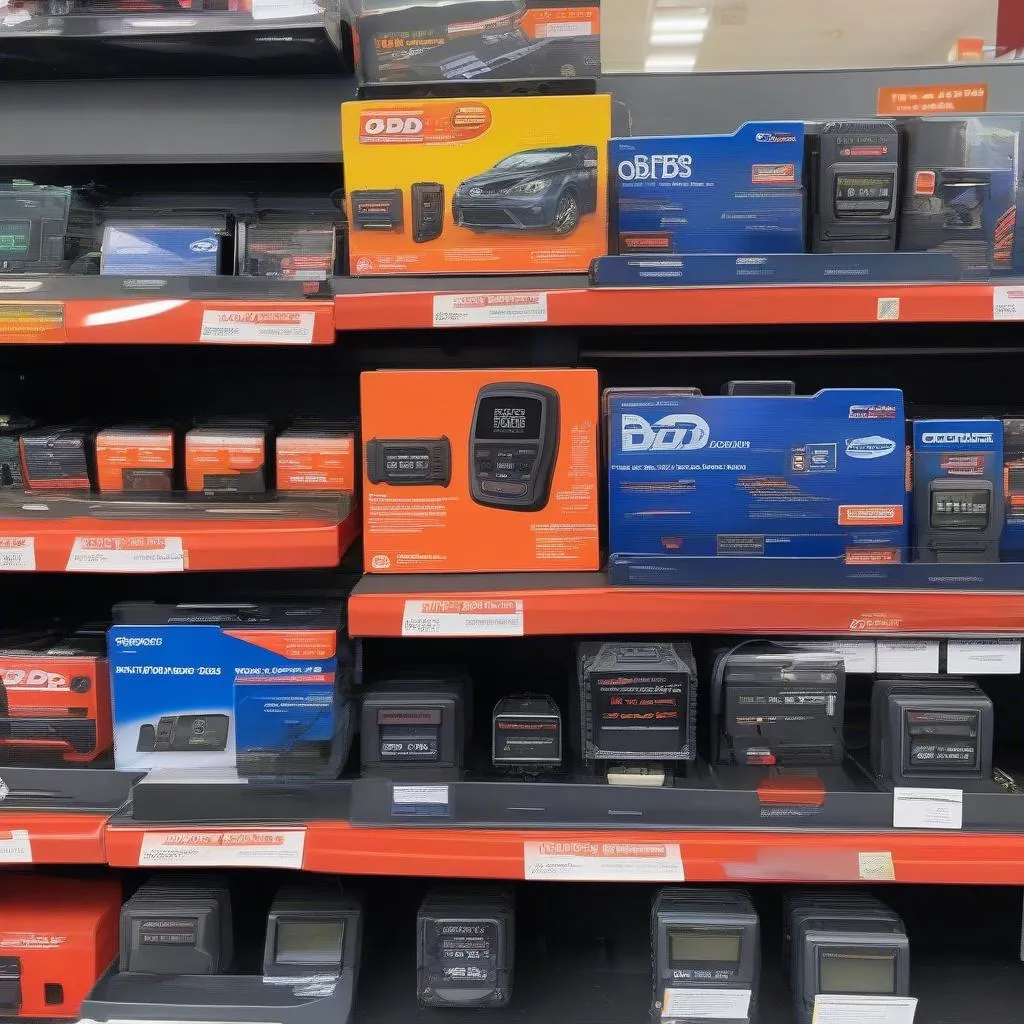 AutoZone OBD2 Scanner Selection