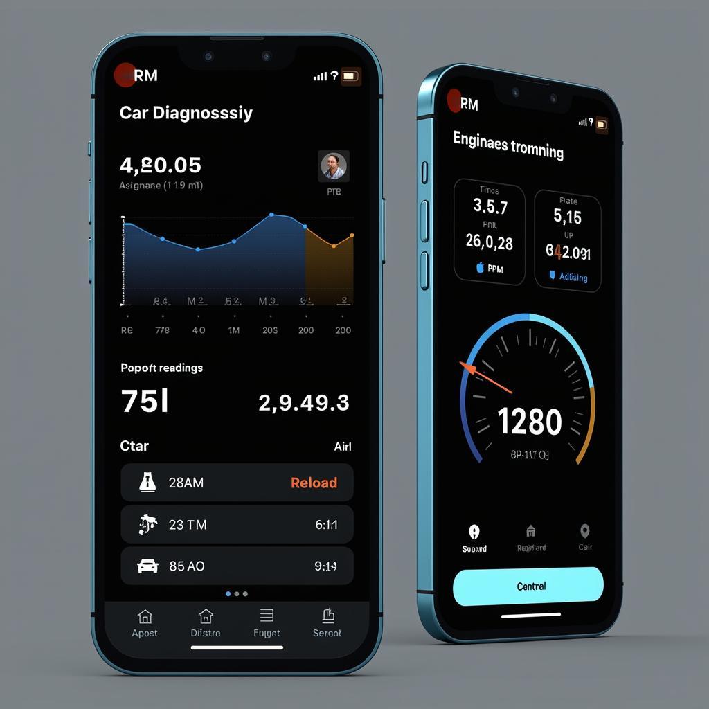 BAFX OBD2 app displaying car data