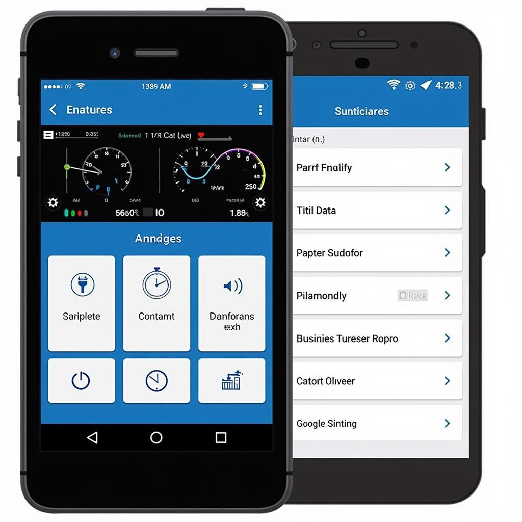 BAFX OBD2 App Interface