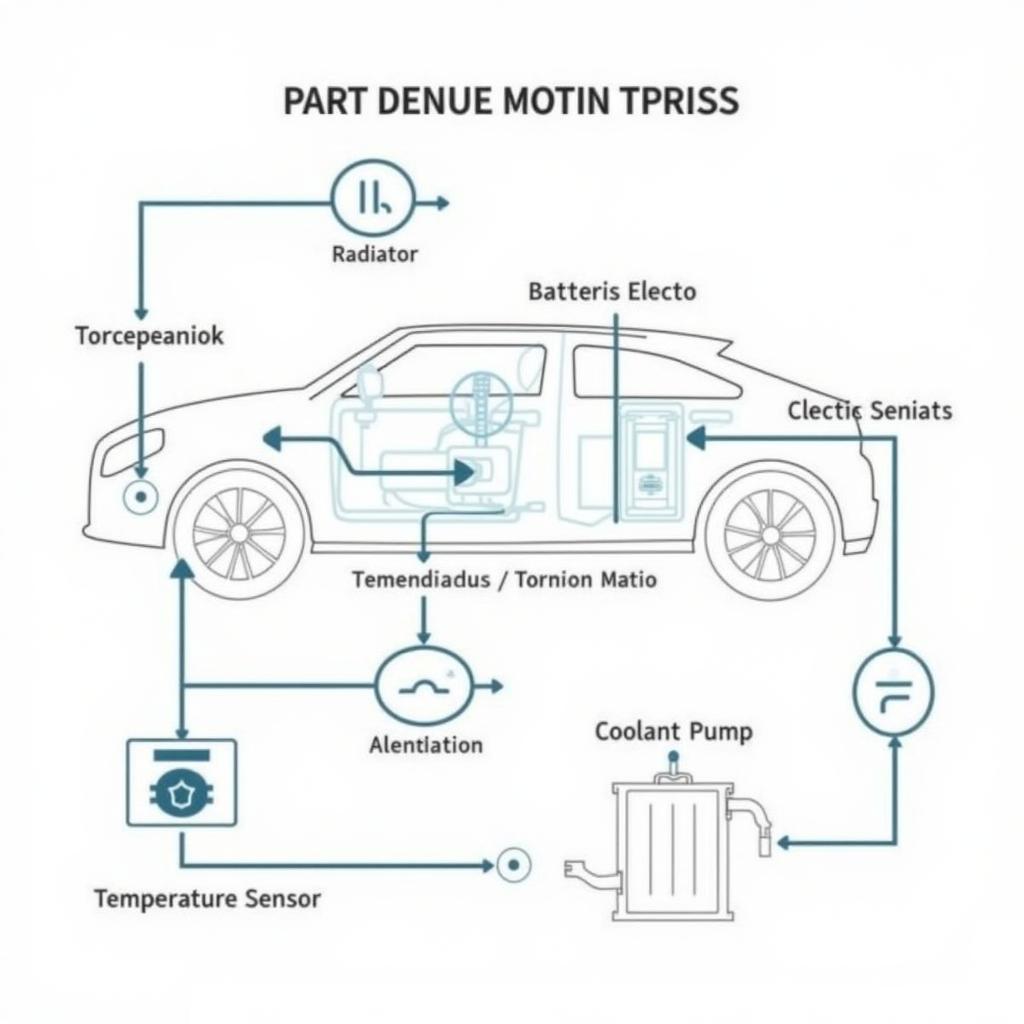 Electric Car Battery Cooling System Schematic