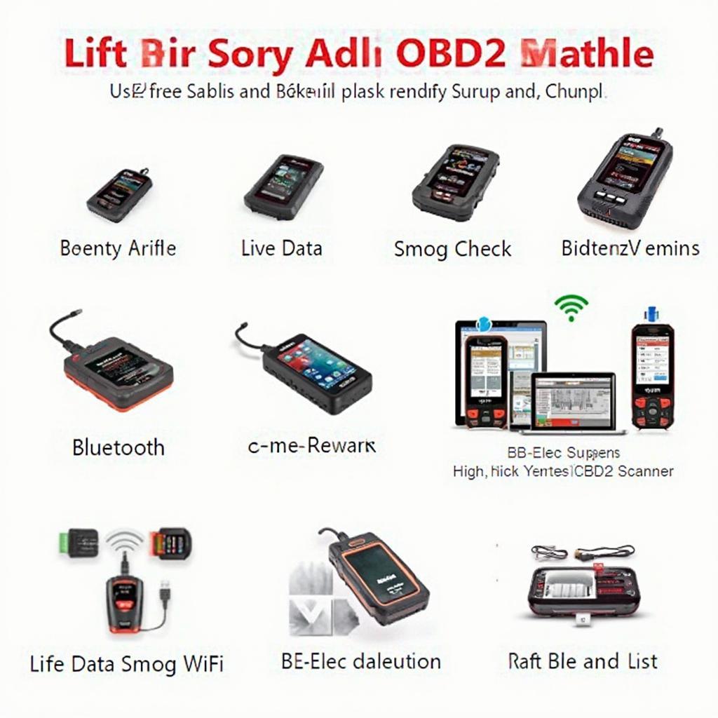 BB-Elec OBD2 Scanner Models Comparison