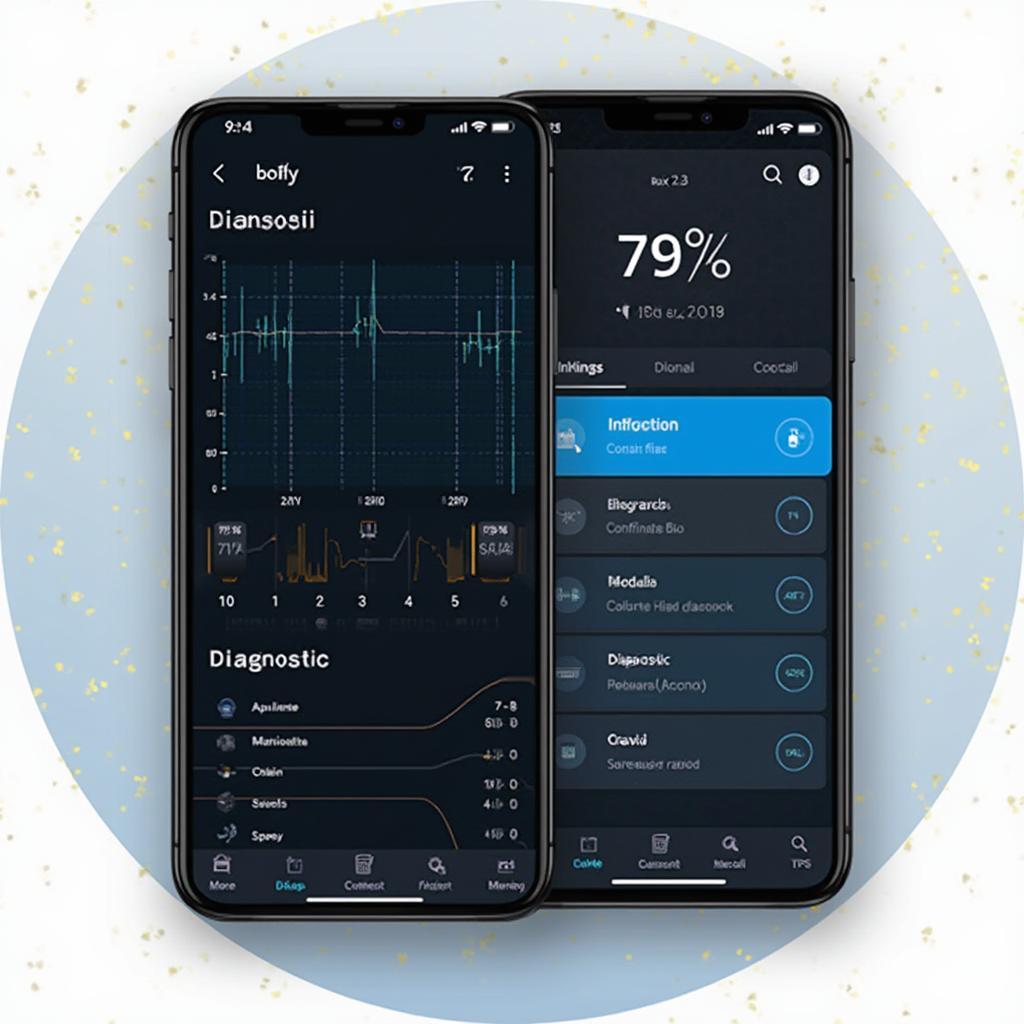 Bbfly OBD2 App Interface Displaying Diagnostic Data