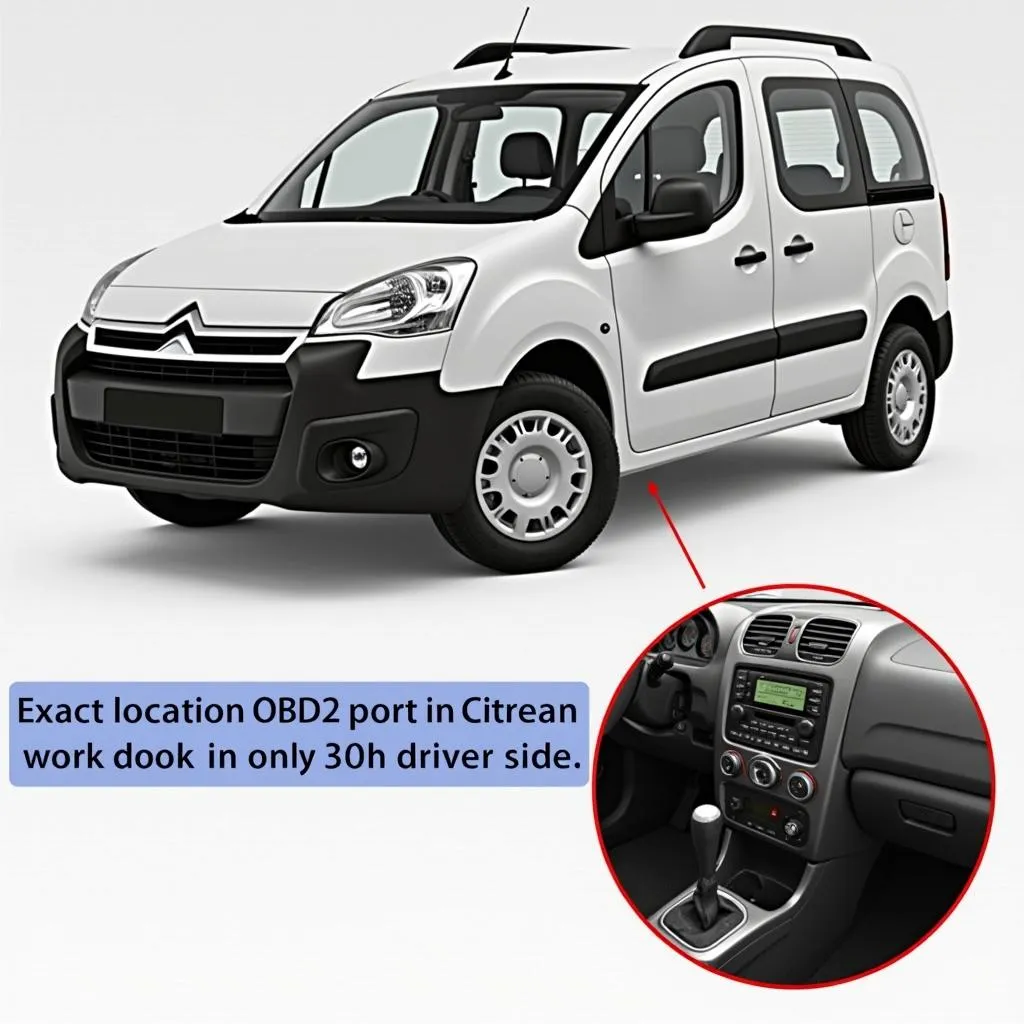 Berlingo OBD2 Port Location