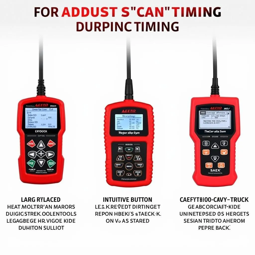 Best OBD2 Scan Tools for Chevy Truck Timing Adjustments