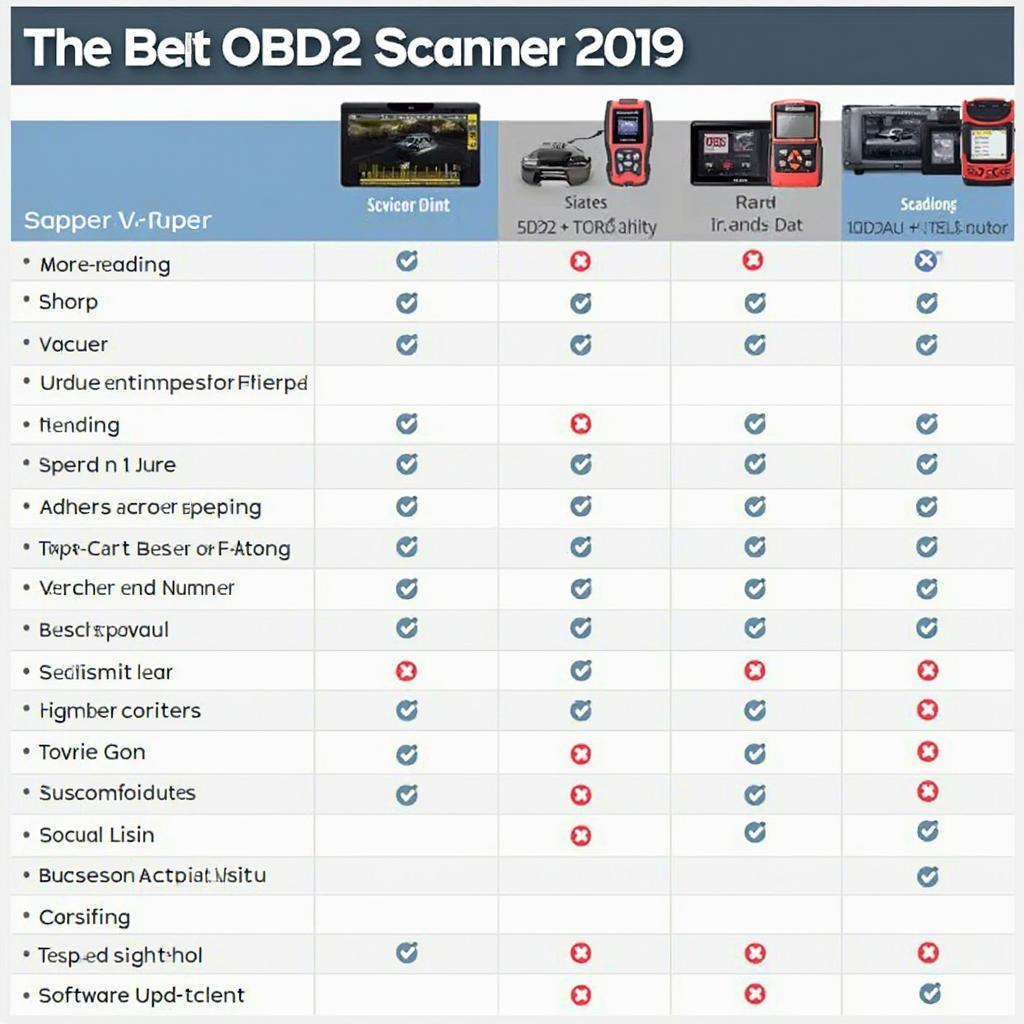 Best OBD2 Scanners of 2019 - A Comprehensive Comparison Chart