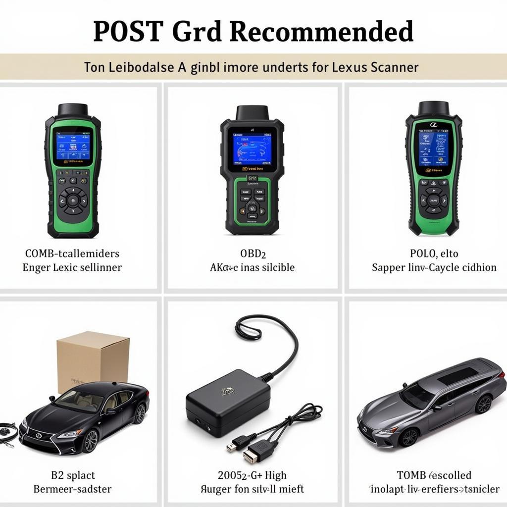 Top OBD2 Scanners for Lexus TPMS Reset