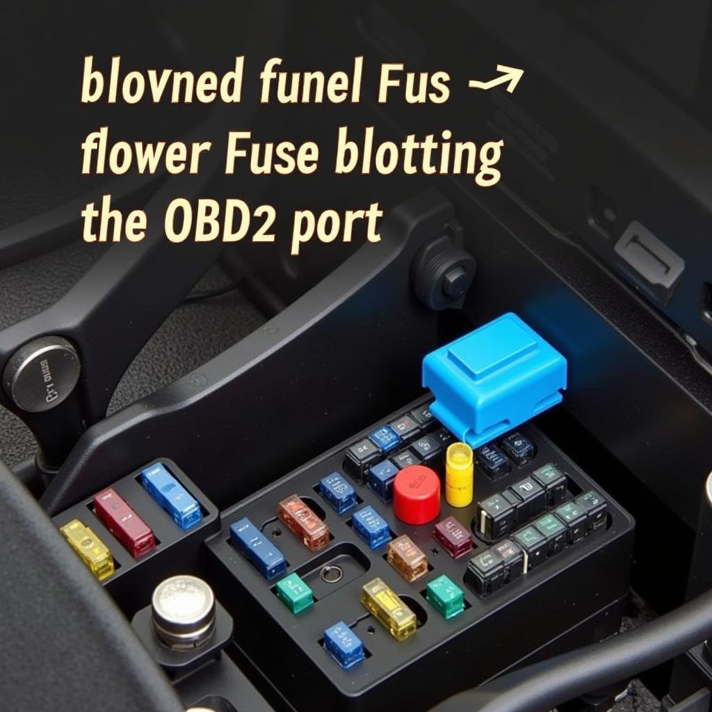 Blown Fuse Connected to OBD2 Port