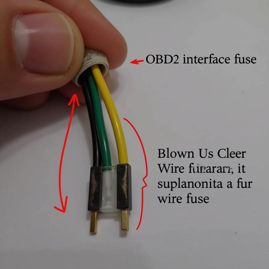 Blown OBD2 Interface Fuse