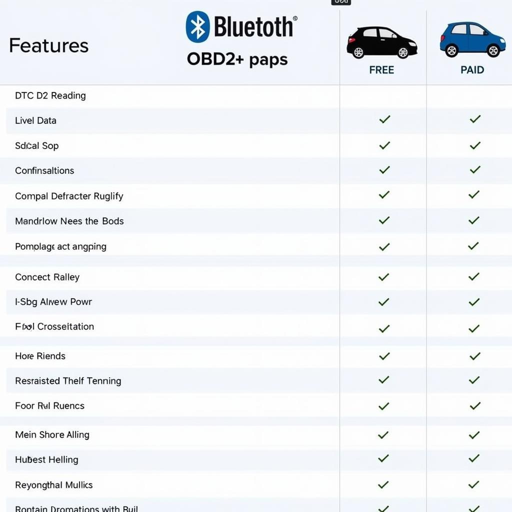 Bluetooth OBD2 App Comparison