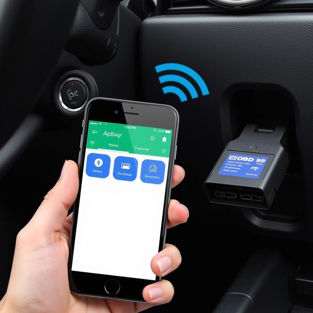 Bluetooth OBD2 App Connection