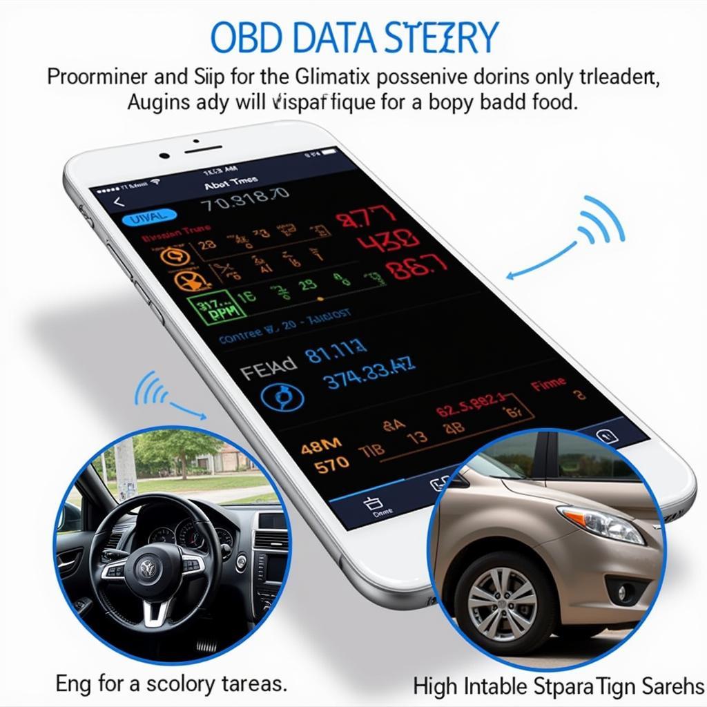 Bluetooth OBD2 Scanner App Interface