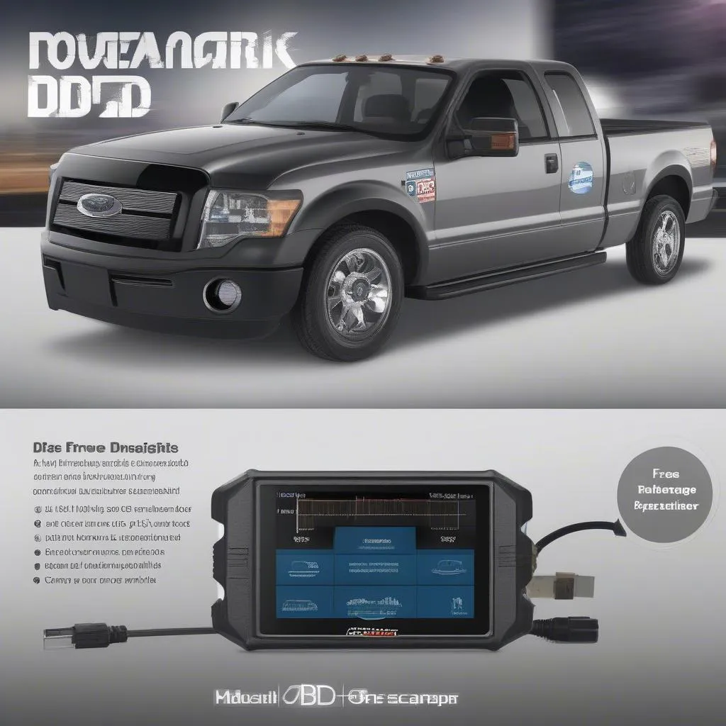 Bluetooth OBD2 Scanner for Powerstroke Diesel - Advanced Diagnostic Capabilities