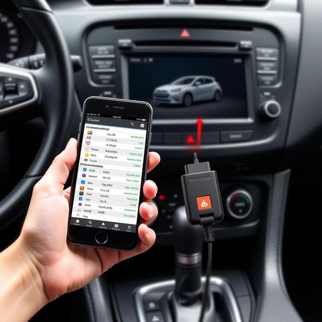 Bluetooth OBD2 Scanner and Smartphone App for Transmission Diagnostics