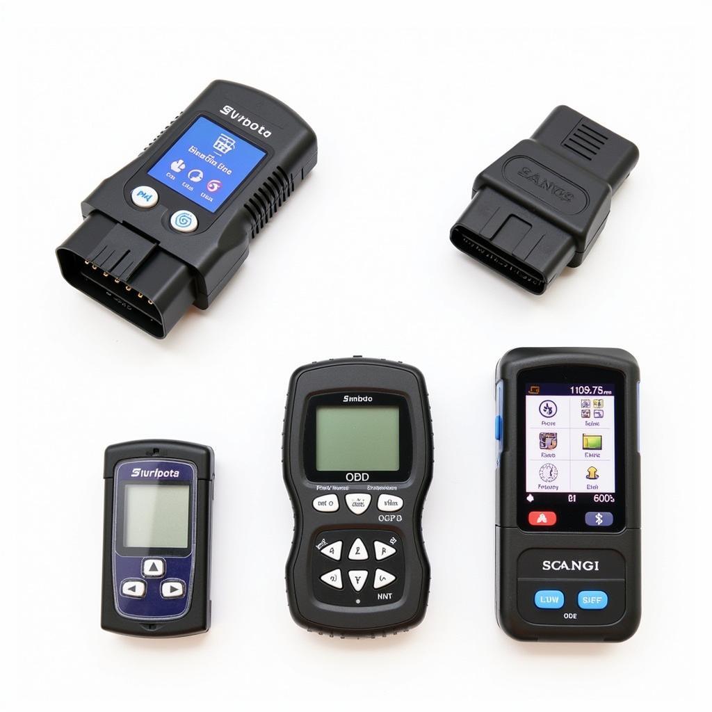 Various Bluetooth OBD2 Scanners