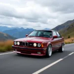 BMW E36 on the Road